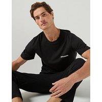 Jack & Jones Everest T-Shirt And Shorts Pyjama Set - Black