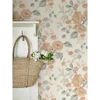 Laura Ashley Alyworth Trail Apricot Wallpaper