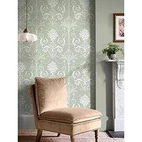 Laura Ashley Josette Sage Green Wallpaper