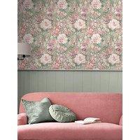 Laura Ashley Mayville Hedgerow Green Wallpaper