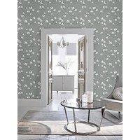 Laura Ashley Magnolia Grove Slate Wallpaper