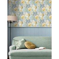 Laura Ashley Bernwood Ochre Yellow Wallpaper
