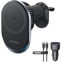 Anker Anker Prime Qi2 25W Car Charger And Mount With Adapter And Cable, Active Phone Cooling