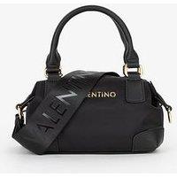 Valentino Logo Detail Shopping Tote Bag - Black