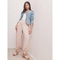 Mint Velvet Balloon Trousers - Pink