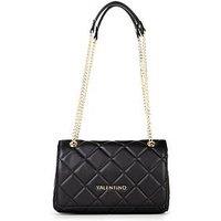 Valentino Women'S Ocarina Quilted Flap Chain Shoulder Bag - Grey
