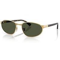 Ray-Ban Ray Ban 3777 Round Sunglasses - Polished Arista Gold
