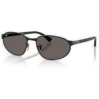 Ray-Ban 0Rb3777 Round Sunglasses - Black