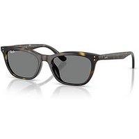 Ray-Ban Ray Ban 0Rb4474D Wayfarer Sunglasses - Brown