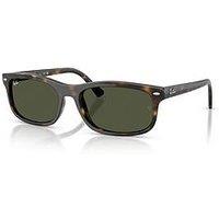 Ray-Ban Ray Ban 0Rb2224 Rectangular Sunglasses - Brown