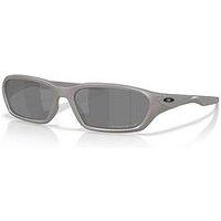 Oakley 0Oo9530 Rectangular Sunglasses - Metal