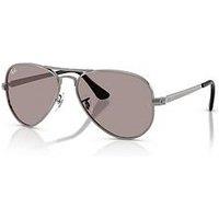 Ray-Ban 0Rb3925 Aviator Sunglasses - Grey