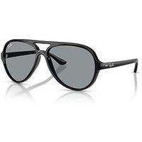 Ray-Ban Ray Ban 0Rb4125 Round Sunglasses - Black