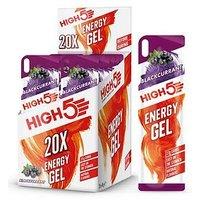 High5 Energy Gel 20 X 40G Sachet Blackcurrant