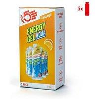 High5 Energy Gel Aqua 5 X 66G Sachet Orange