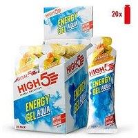 High5 Energy Gel Aqua 20 X 66G Sachet Orange