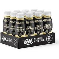 Optimum Nutrition Protein Shake Rtd - Vanilla - 12 X 330Ml