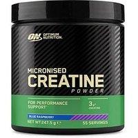 Optimum Nutrition Micronised Creatine Powder - Blue Raspberry - 247.5G