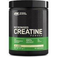 Optimum Nutrition Micronised Creatine Powder - Unflavoured - 317G
