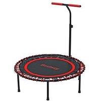 Bestway Aerobounce Adult Exercise And Rebounder Trampoline With Adjustable Handlebar