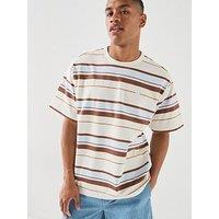 Adidas Originals Mens Stripe T-Shirt - White