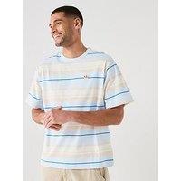Adidas Originals Mens Stripe T-Shirt - White