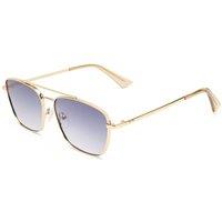 Le Specs Le Specs Womens Diametric Ii Square Sunglasses - Gold