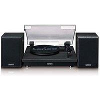 Lenco Ls-100Bk Turntable And Hi-Fi Speakers