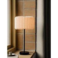 Nordlux Vivienne Table Lamp Black With Shade Paper And Linen Fabric