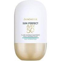 Lancaster Sun Perfect Air Daily Invisible Fluid Spf50 24H Hydration, 40Ml (1.3Oz)