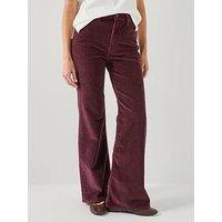 Levi'S Ribcage Flare Jeans - Sassafras - Dark Red