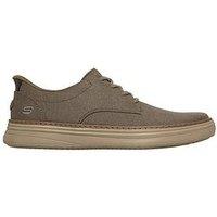 Skechers Skechers Hyland Justino Casual Lace Up Shoe - Brown