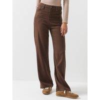 Levi'S Womens Ribcage High Rise Wide Leg Jeans - Hot Fudge