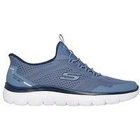 Skechers Summits Top Rate Slip-In Trainers - Blue