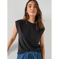 Levi'S Pleated Muscle Tank Vest - Anthracite