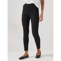 Levi'S 720 High Rise Super Skinny Jeans - Black Squared