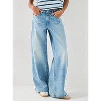 Levi'S Middy Wide Leg Jeans - Pen And Paper