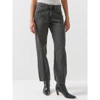 Levi'S Womens Superlow Washed Finish Straight Jeans - Black