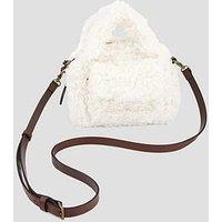 Levi'S Small Blake Boucle Handbag - Egret