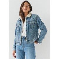 Levi'S Original Sherpa Trucker Denim Jacket - Heed And Hawed