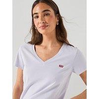 Levi'S Perfect V Neck T-Shirt - Lavender Blue