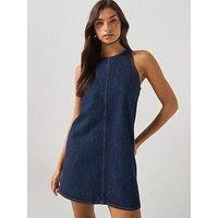 Levi'S 90S Shift Mini Dress - Shaded View - Blue
