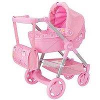 Joie Junior Mytrax Doll Pram - Pink & Lilac