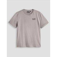 Ea7 Emporio Armani Boys Train Core Id Short Sleeve T-Shirt - Grey