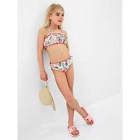 Accessorize Girls Riviera Print Bikini - Multi