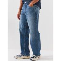 Tommy Jeans Jaimie Loose Straight Fit Jeans - Denim Medium - Dark Blue