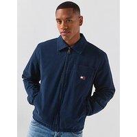 Tommy Jeans Harrington Cotton Jacket - Blue