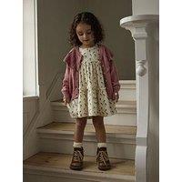 Lil Atelier Mini Girls Knitted Cardigan - Dark Pink