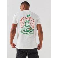 Tommy Jeans Back Graphic Novelty T-Shirt - White