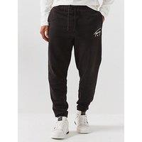 Tommy Jeans Regular Signature Joggers - Black